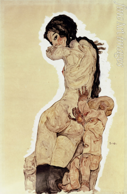 Schiele Egon - Mother and Child