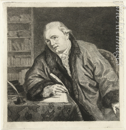 Coclers Louis-Bernard - Portrait of the Composer and Etcher Johan Antoni Kauclitz Colizzi (1742-1808)
