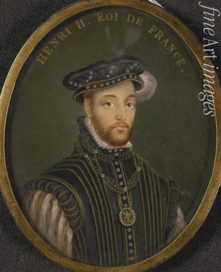 Clouet François - Porträt von König Heinrich II. von Frankreich (Kopie)