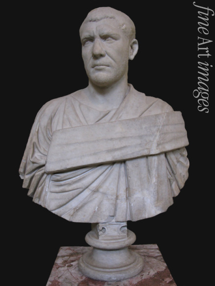 Art of Ancient Rome Classical sculpture - Bust of Philip the Arab