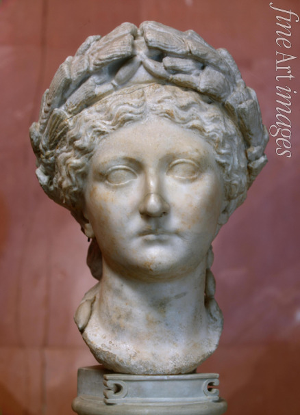 Römische Antike Kunst Klassische Skulptur - Büste der Livia Drusilla