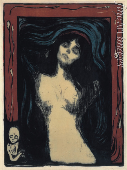 Munch Edvard - Madonna (Liebende Frau)