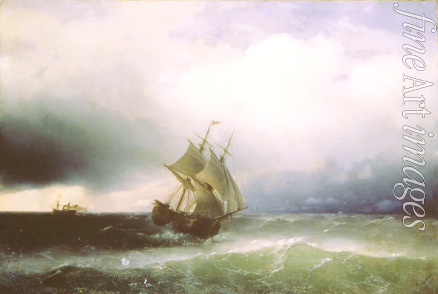 Aivazovsky Ivan Konstantinovich - Advancing storm