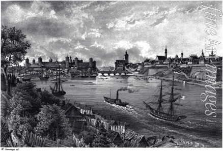 Stavenhagen Wilhelm Siegfried - View of Narva
