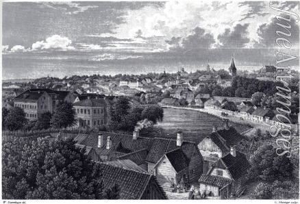 Stavenhagen Wilhelm Siegfried - View of Dorpat