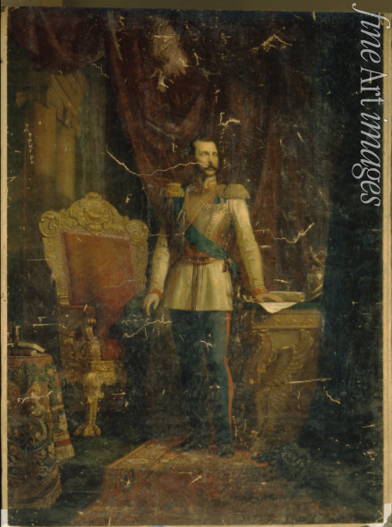 Reichert Fyodor Martynovich - Portrait of Emperor Alexander II (1818-1881)