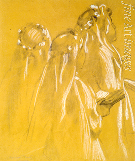 Denis Maurice - Die Mädchen mit Blumenkränze