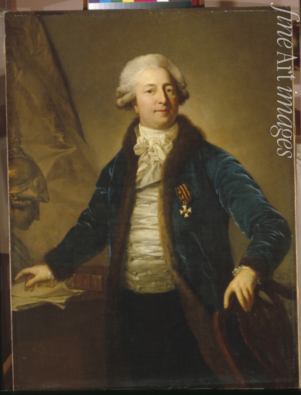 Graff Anton - Porträt von Adrian Iwanowitsch Diwow (1749-1814)
