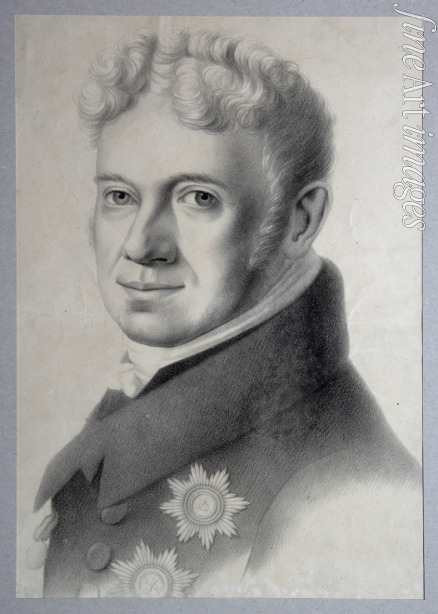 Hippius Gustav Adolf - Portrait of Prince Grigory Alexandrovich Stroganov (1770-1857)