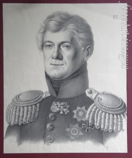 Hippius Gustav Adolf - Portrait of Prince Dmitriy Vladimirovich Golitsyn (1771-1844)