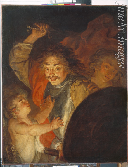 Sandrart Joachim von - Mars, Venus and Cupid (Allegory of Anger)