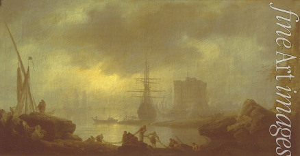 Vernet Claude Joseph - View of the Sea. Mist