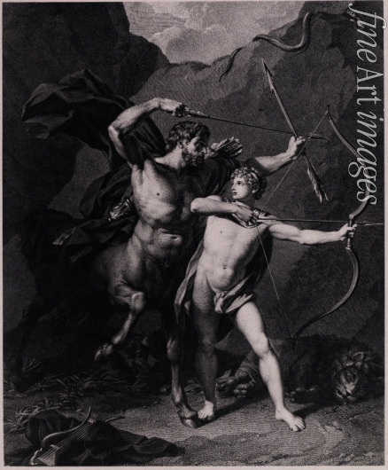 Bervic Charles Clément - The Education of Achilles