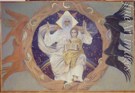 Vasnetsov Viktor Mikhaylovich - The Holy Trinity (Otechestvo)