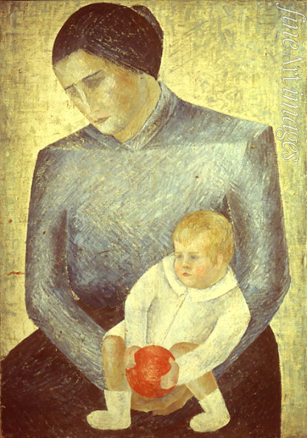 Petrova-Troitskaya Ekaterina - Child with an orange