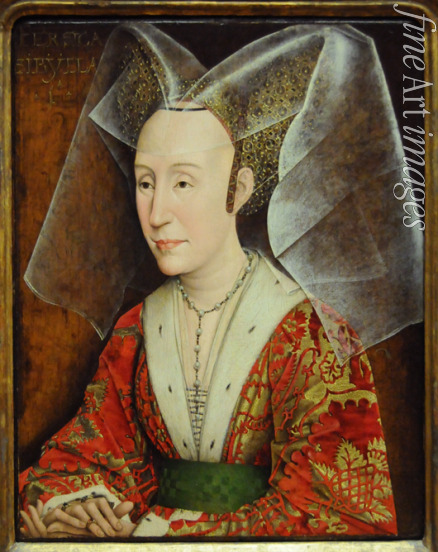 Weyden Rogier van der - Porträt von Isabel de Portugal (1397–1471), Ehefrau Philipps des Guten, Herzogin von Burgund