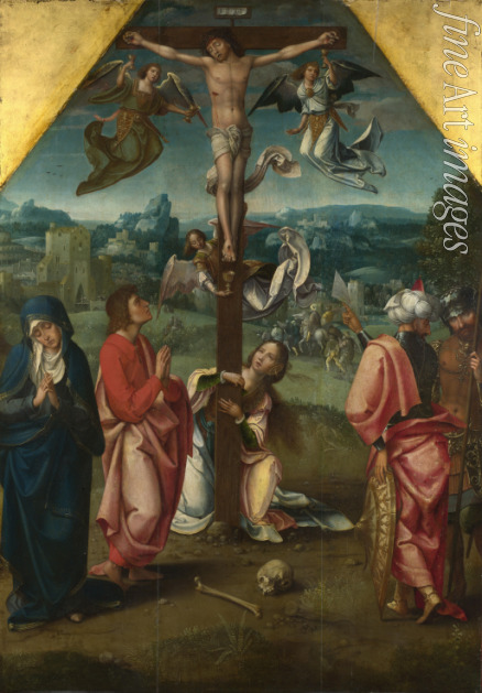 Meister von 1518 (Werkstatt) - Die Kreuzigung