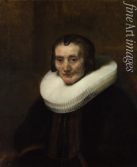Rembrandt van Rhijn - Portrait of Margaretha de Geer, Wife of Jacob Trip