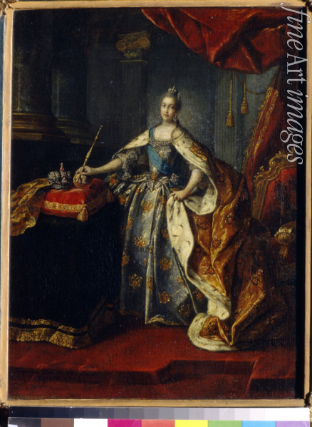 Antropow Alexei Petrowitsch - Porträt der Kaiserin Katharina II. (1729-1796)