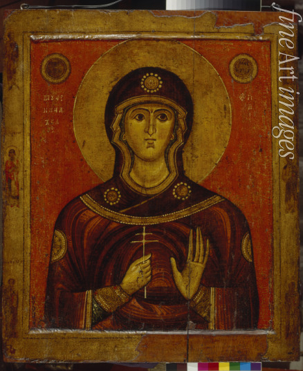 Russische Ikone - Heilige Juliana