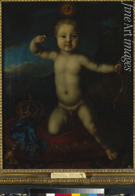 Caravaque Louis - Portrait of Tsarevich Peter Petrovich of Russia (1715-1719) as Cupid