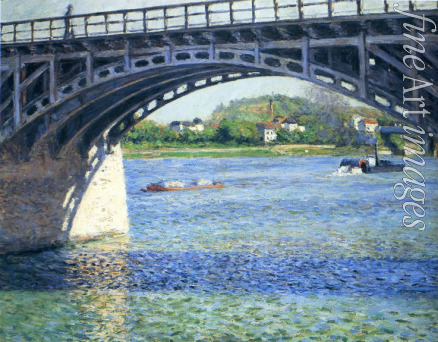 Caillebotte Gustave - Le Pont d'Argenteuil et la Seine