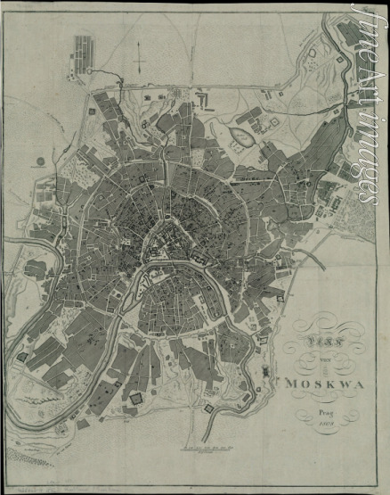 Anonymous - Map of Moscow