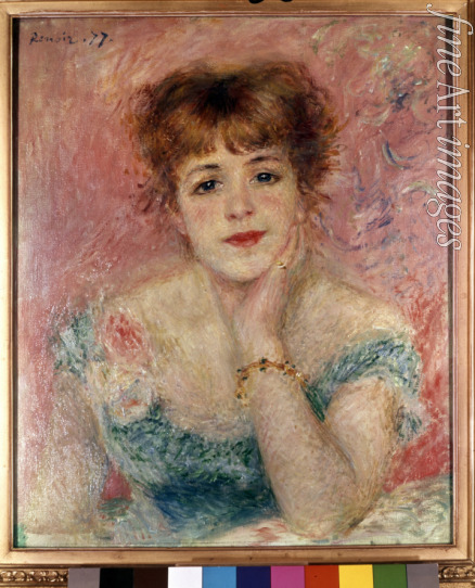 Renoir Pierre Auguste - Portrait of the actress Jeanne Samary