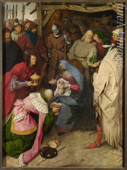 Bruegel (Brueghel) Pieter der Ältere - Die Anbetung der Könige
