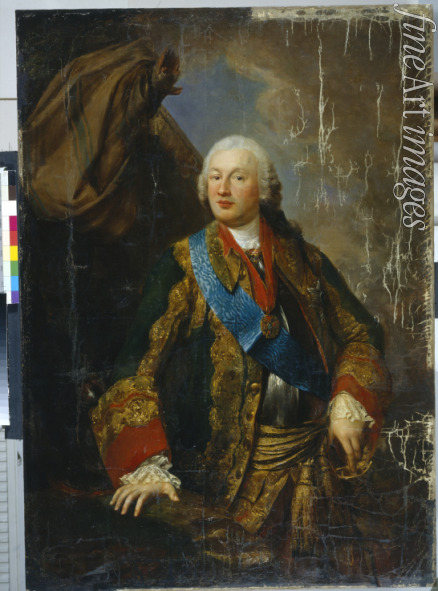 Anonymous - Portrait of Prince Mikhail Nikitich Volkonsky (1713-1788)