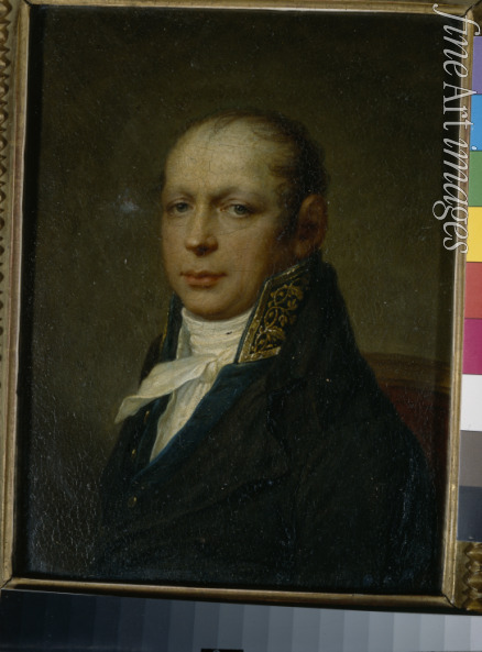 Schtschukin Stepan Semjonowitsch - Porträt des Architekten des Klassizismus Andrejan (Adrian) D. Sacharow (1761-1811)