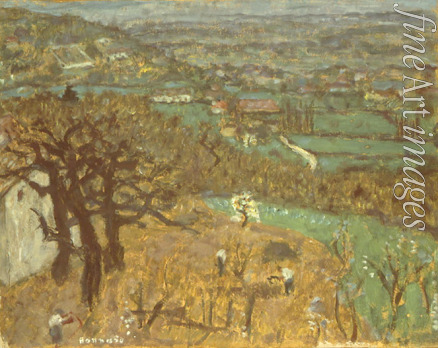 Bonnard Pierre - Landschaft in Dauphiné