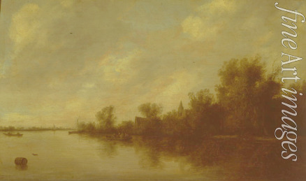 Ruisdael Salomon Jacobsz van - River view