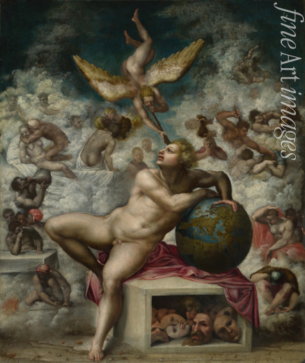 Buonarroti Michelangelo (School) - The Dream of Human Life