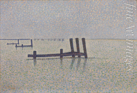 Finch Alfred William - The Channel at Nieuwpoort