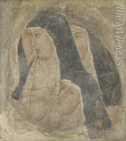 Lorenzetti Ambrogio - Vier Armen Klarissen