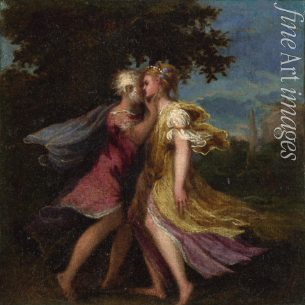 Schiavone Andrea - Jupiter seducing Callisto