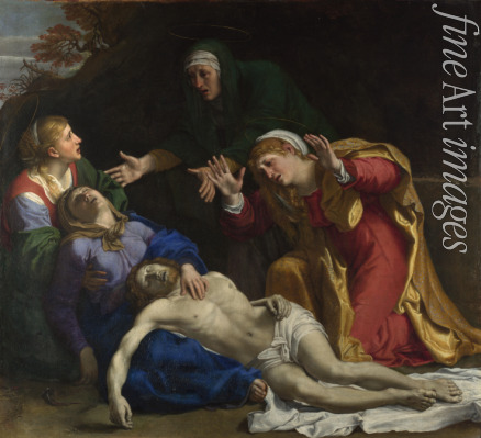 Carracci Annibale - The Dead Christ Mourned (The Three Maries)