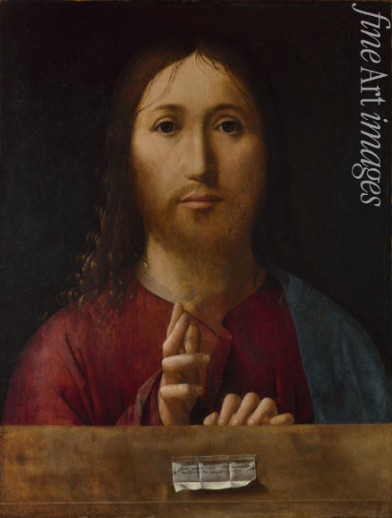 Antonello da Messina - Christ Blessing