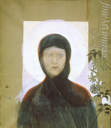 Vrubel Mikhail Alexandrovich - The Virgin