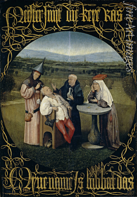 Bosch Hieronymus - Die Extraktion des Steines der Tollheit