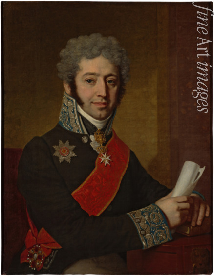 Borowikowski Wladimir Lukitsch - Porträt von Fürst Alexei Alexejewitsch Dolgoruki (1775-1834)