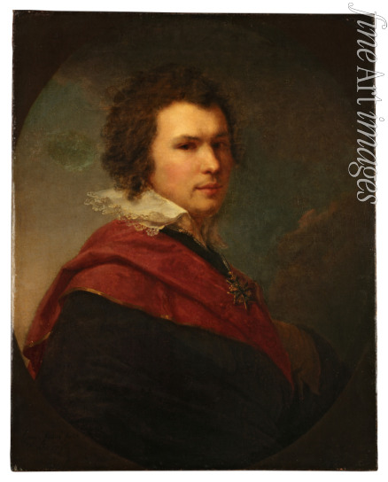 Lampi Johann-Baptist the Younger - Portrait of the poet Apollon Alexandrovich Maykov (1761-1838)