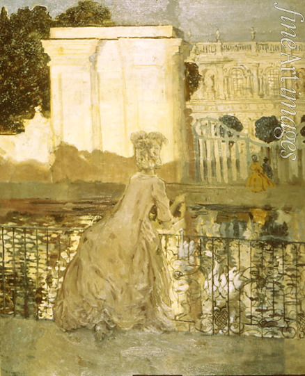 Somov Konstantin Andreyevich - Lady at the pond