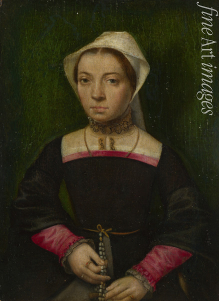 Hemessen Catharina van - A Lady with a Rosary