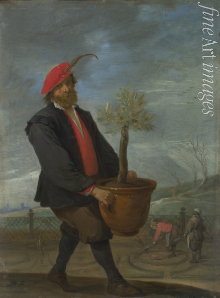 Teniers David the Younger - Spring (From the series 