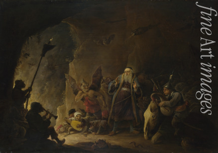 Teniers David der Jüngere - Der reiche Mann in der Hölle