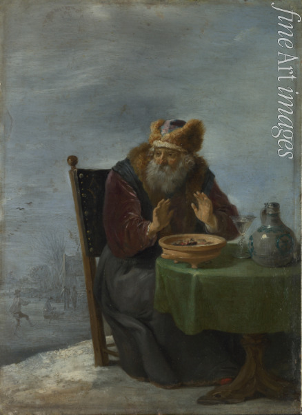 Teniers David the Younger - Winter (From the series 