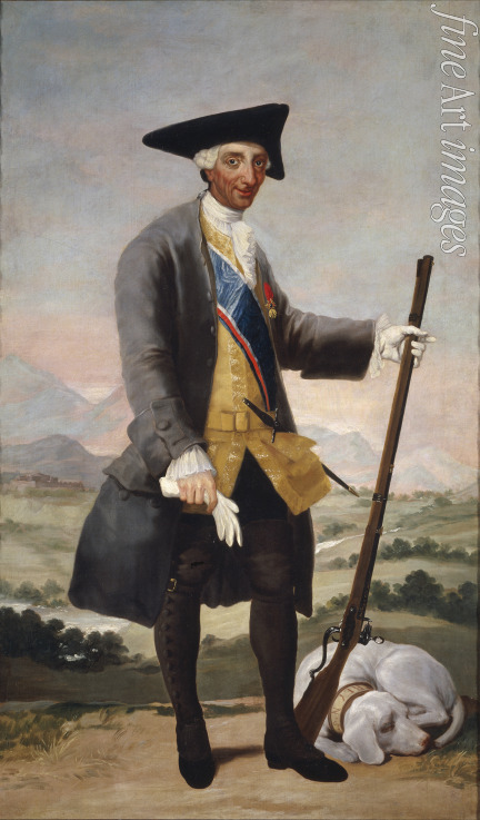Goya Francisco de - Portrait of Charles III, King of Spain