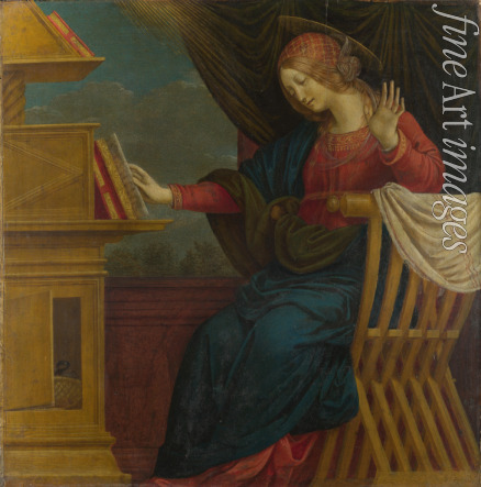 Ferrari Gaudenzio - Madonna (Tafel vom Altarbild: Die Verkündigung)
